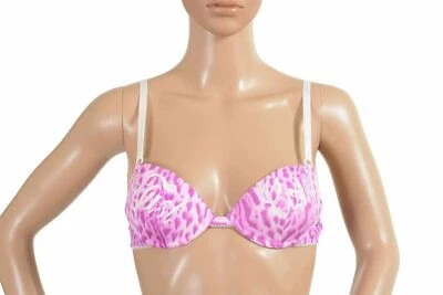 Sutiã Just Cavalli "Underwear" Feminino Roxo Sem Almofada EUA 32A IT 40 - Imagem 1 de 4