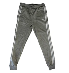 adidas ORIGINALS - Junior TREFOIL 3 stripes grey pants - UNISEX kids - GD2705 - Picture 1 of 10