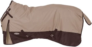 Manta de participación de caballo de invierno acurrucado - 600D - 250 gramos - 69""-84"" - bronceado/marrón - Imagen 1 de 2