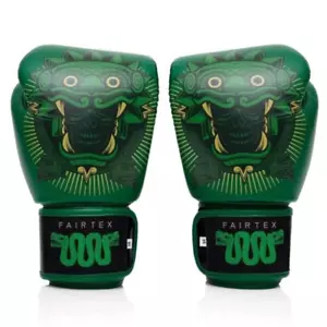 FAIRTEX Guantoni da Boxe MuayThai X Tom Atencio Resurrection MMA Verde Sparring Palestra - Foto 1 di 9