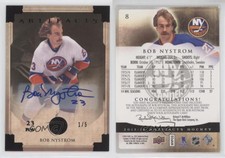 2013-14 Upper Deck Artifacts Black /5 Bob Nystrom #8