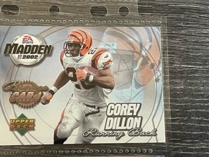 2002 Upper Deck Madden Bronze Corey Dillon