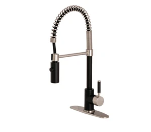 Kingston Brass LS8779DKL Kaiser 1.8 GPM 1 Hole Pre-Rinse Pull - Picture 1 of 1