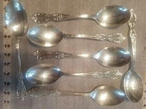 Wm Rogers Mfg Grand Elegance 1959 posate piatto extra cucchiai - Foto 1 di 4