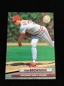 Fleer Ultra Baseball 1992 #186 Tom Browning - Foto 1 di 2