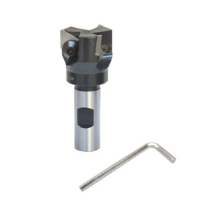 1-1/2 Inch Indexable End Mill 3/4 Inch Shank With TPG/TPU/TPC 321/322 Inserts - Picture 1 of 6