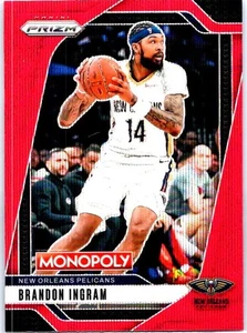 2024-25 Panini Prizm Monopoly #62 Brandon Ingram Red Prizms New Orleans Pelicans - Picture 1 of 2