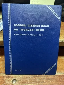 Whitman Barber, Liberty Head oder Morgan Dime 1892-1916 Leeralbum 9013 - Bild 1 von 8