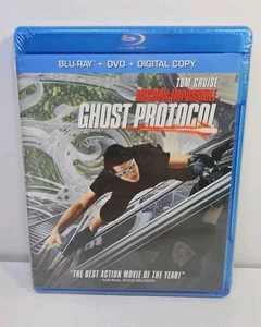 Mission: Impossible - Ghost Protocol (Blu-ray+ DVD) NEW, SEALED, Tom Cruise - Foto 1 di 6
