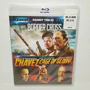 Danny Trejo Double Feature (Blu-ray) Border Cross - Chavez Cage Of Glory - Picture 1 of 6