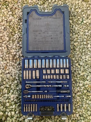 blue point 100pc general service set 1/4 & 3/8 drive - Image 1 of 4