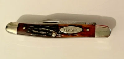 Cuchillo Case XX 1970 10 puntos EE. UU. 2 hojas Muscrat Whittier Foto 1 de 4