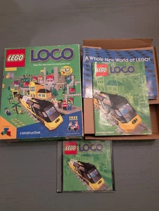 LEGO Lokomotive (1998) - PC Computerspiel Big Box - einige Gebrauchsspuren - Bild 1 von 6