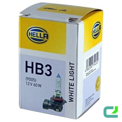 Glühlampe 12 V 60 W HB3 P20d glasklar HELLA WHITE LIGHT für u.a. ALFA ROMEO 166 - Image 1 of 4