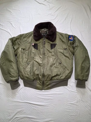 Vintage Type B-150 Flight Jacket The Cockpit Aviator Mens Medium - Image 1 of 4