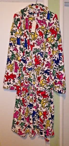 Urban Outfitters Unisex Adult's Keith Hering Printed Robe LC7 Multi Size All - Picture 1 of 12