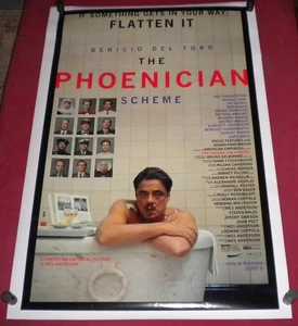 The Phoenician Scheme Movie Poster 27x40 D/S Benicio Del Toro Tom Hanks Cranston - Bild 1 von 3