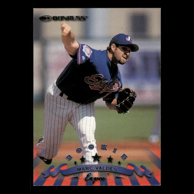 Marc Valdes #188 1998 Donruss Montreal Expos Baseball Card MLB - Image 1 of 3