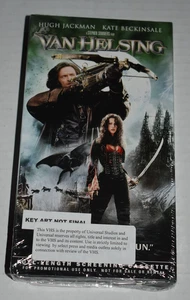 VHS 2004 VAN HELSING Full Length Screening Copy SEALED alt box art Hugh jackman - Picture 1 of 4