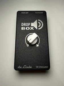 de Lisle Drop Box 5W Gitarrenverstärker Dämpfungsglied passiv von Verstärker zu Lautsprecher schwarz - Bild 1 von 5