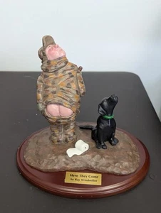 Here They Come Ray Windmiller Ducks Unlimited Statue 325/800 - Picture 1 of 7
