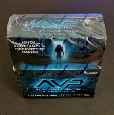 Tarjetas coleccionables AVP Alien VS Predator PREMIUM caja sellada de fábrica Inkworks 2004 Foto 1 de 4