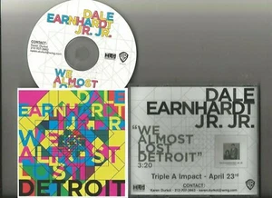 Dale Earnhardt Jr. Jr. We Almost Lost Detroit CD single US promo 3.20 WB TLG D - Foto 1 di 1