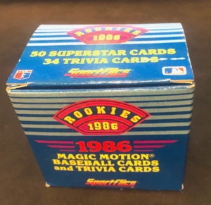 Juego de 50 cartas de novatos Sportflics 1986 Barry Bonds-Bo Jackson - Canseco año novato - Imagen 1 de 4