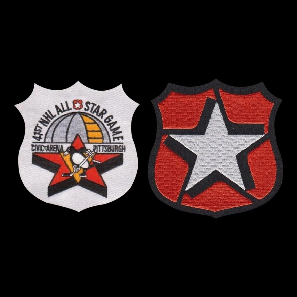 NHL 41st 1990/91 All Star Game Jersey Patches Pittsburgh Penguins - Image 1 of 1