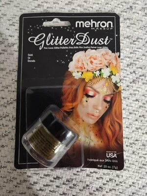 Mehron Glitter Dust Gold Dorado США - Изображение 1 из 2