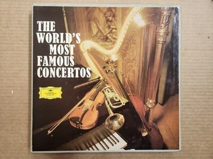 THE WORLD'S MOST FAMOUS CONCERTOS Bach Handel 9 LP's box set classical near mint - Picture 1 of 15