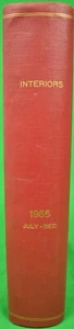 Interiors Magazine: July - Dec. 1965 (6) Bound Issues - Bild 1 von 7