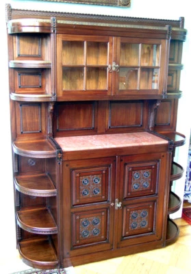 MODERN GOTHIC ANTIQUE CABINET OF EXTRAORDINARY QUALITY - Image 1 of 4