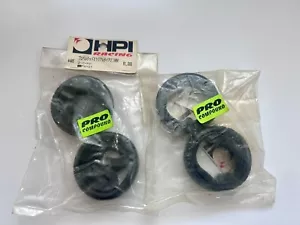 HPI 21mm Pro-Compound X-Pattern Belted Radial Tire w/Foam for HPI RS4 HPI4485 - Picture 1 of 1