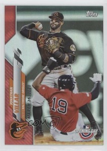 2020 Topps Opening Day Target Red Foil Jonathan Villar #2