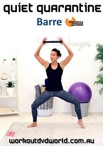 Ballet Barre Pilates Ring Workout BARLATES BODY BLITZ Quiet Quarantine Barre - Picture 1 of 1