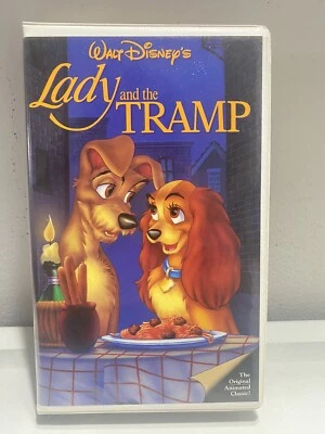 Lady and the Tramp (VHS, 1998) Black Diamond - Image 1 of 4