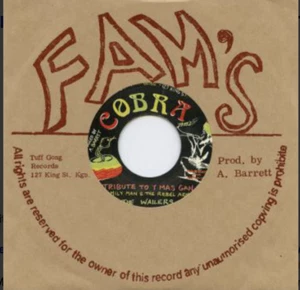 The Wailers - Tribute to Y Mas Gan / Steppers Rock Family Man Barrett 45 - Picture 1 of 1