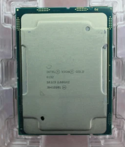 Lot 2 Intel Xeon Gold 6132 SR3J3 2.6GHz CPU Processor - Picture 1 of 2