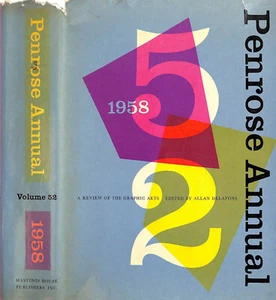 The Penrose Annual: A Review Of The Graphic Arts Volume 52" 1958 DELAFONS, Allan - Bild 1 von 12