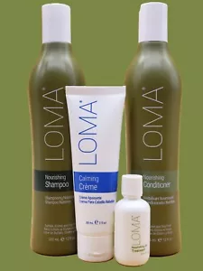 Loma Nourshing Shampoo, Conditioner, Calming Cream & Nourshing Oil Set - Picture 1 of 4
