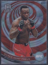 2023 Panini Chronicles UFC Spectra Silver #393 Ovince Saint Preux