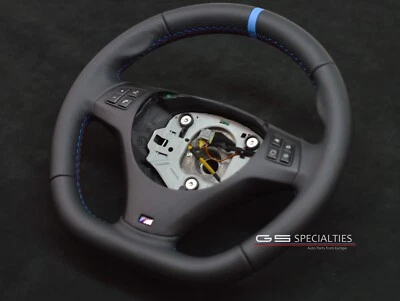 Volante BMW E90 E91 E92 E93, BMW E87 LETHER NEGRO NAPPA Foto 1 de 4