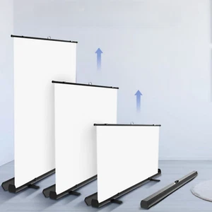 "Pantalla de proyector portátil IMIGX con soporte 100" - Imagen 1 de 5