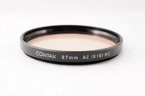 MINT Contax 67mm A2(81B) MC Filter Camera Lens Filter Japan - Picture 1 of 10