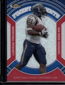 2007 Topps Finest Moments Refractors #RFM-LT LaDainian Tomlinson SD Chargers - Picture 1 of 2
