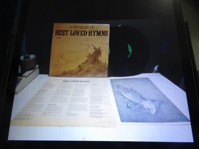 A Treasury of Best Loved Hymns 2 LP The Valley Voices Cape Records w/Lyric Sheet Foto 1 de 4