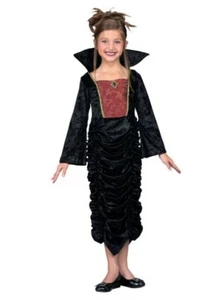 Gothic Vampire Queen Costume Girls Size Medium (8-10) Royal Vampires Dracula - Picture 1 of 4