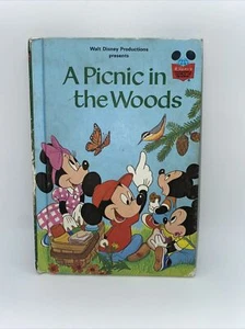 VTG 1983 Walt Disney Productions Presents A Picnic In The Woods Hardcover Book - Bild 1 von 4