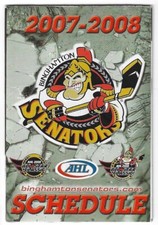2007-08 Binghamton Senators AHL Hockey Schedule !!! Bud Light